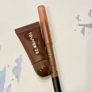 Tower 28 and Huda Beauty Lip Duo